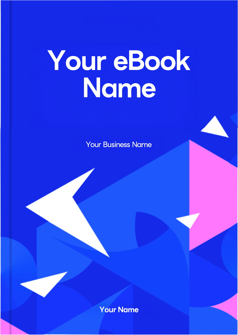 CTA background – eBook preview mockup for One Week eBook